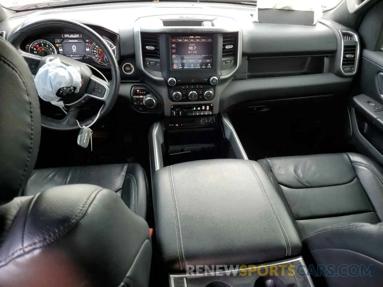 8 fotografías del automóvil dañado 1C6SRFFT2KN626164 RAM 1500 2019