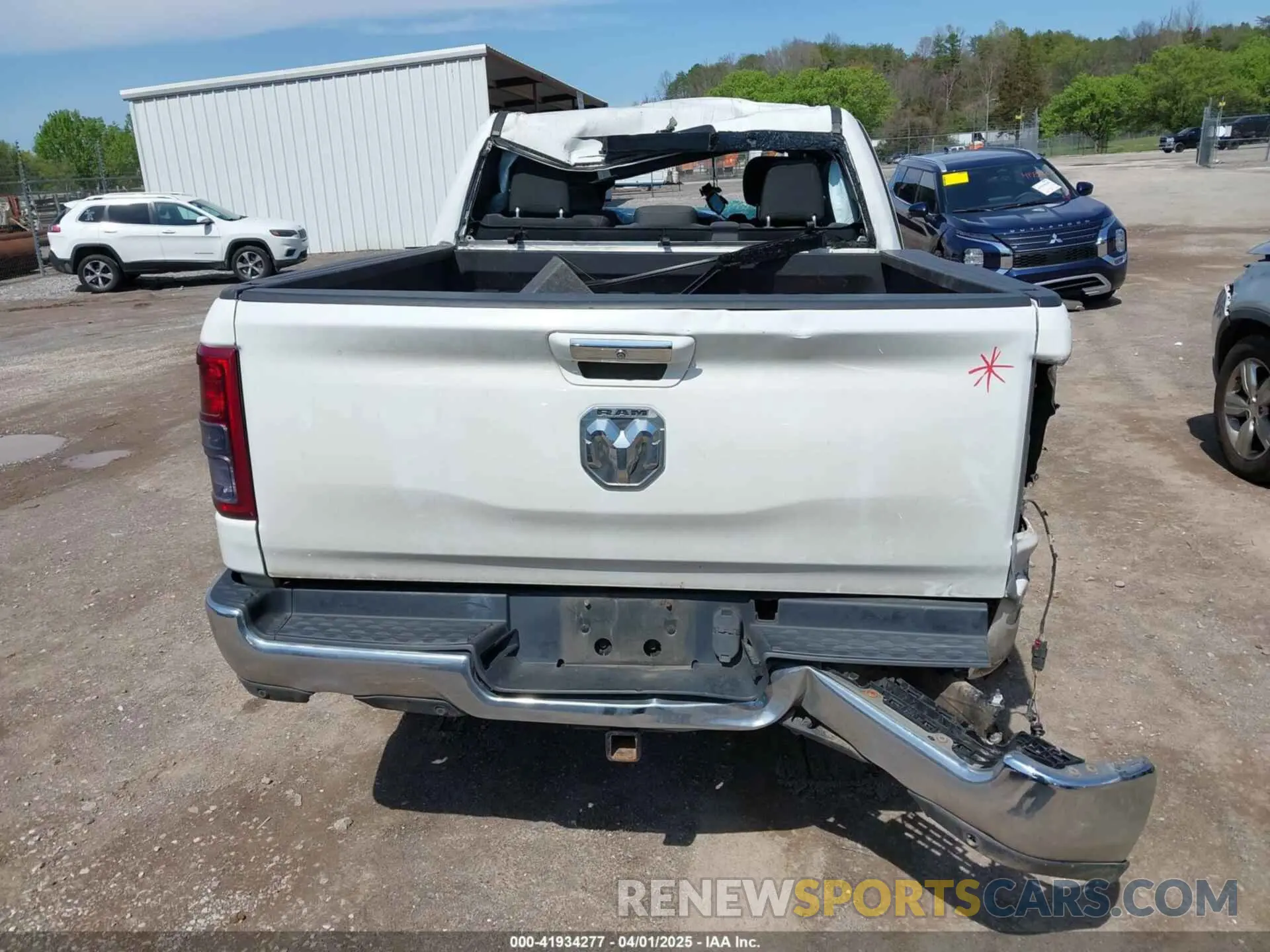 16 fotografías del automóvil dañado 1C6SRFFT2KN667846 RAM 1500 2019