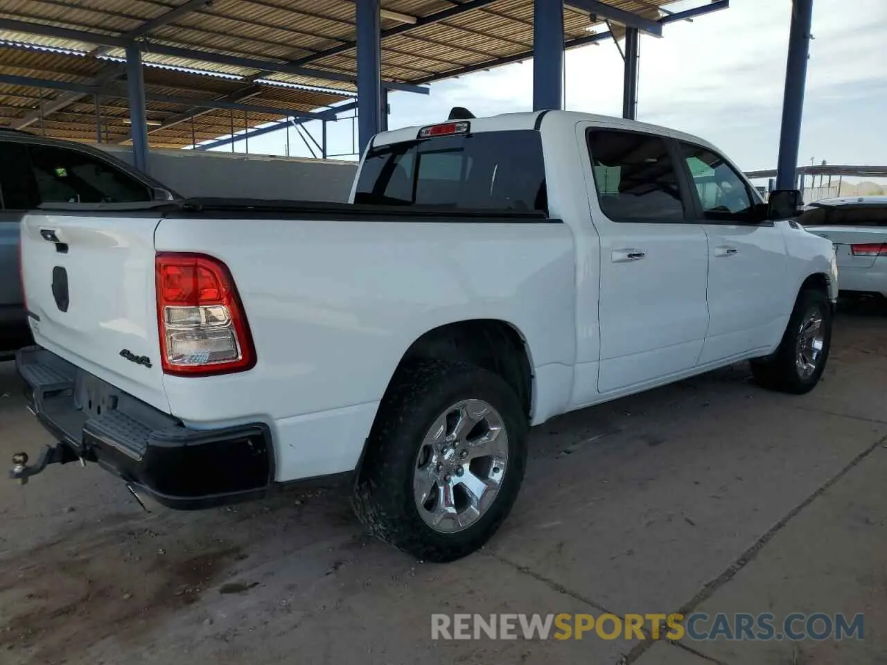 3 fotografías del automóvil dañado 1C6SRFFT2KN780244 RAM 1500 2019