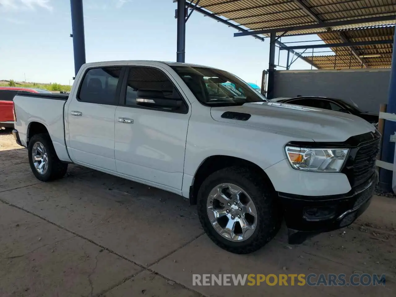 4 fotografías del automóvil dañado 1C6SRFFT2KN780244 RAM 1500 2019