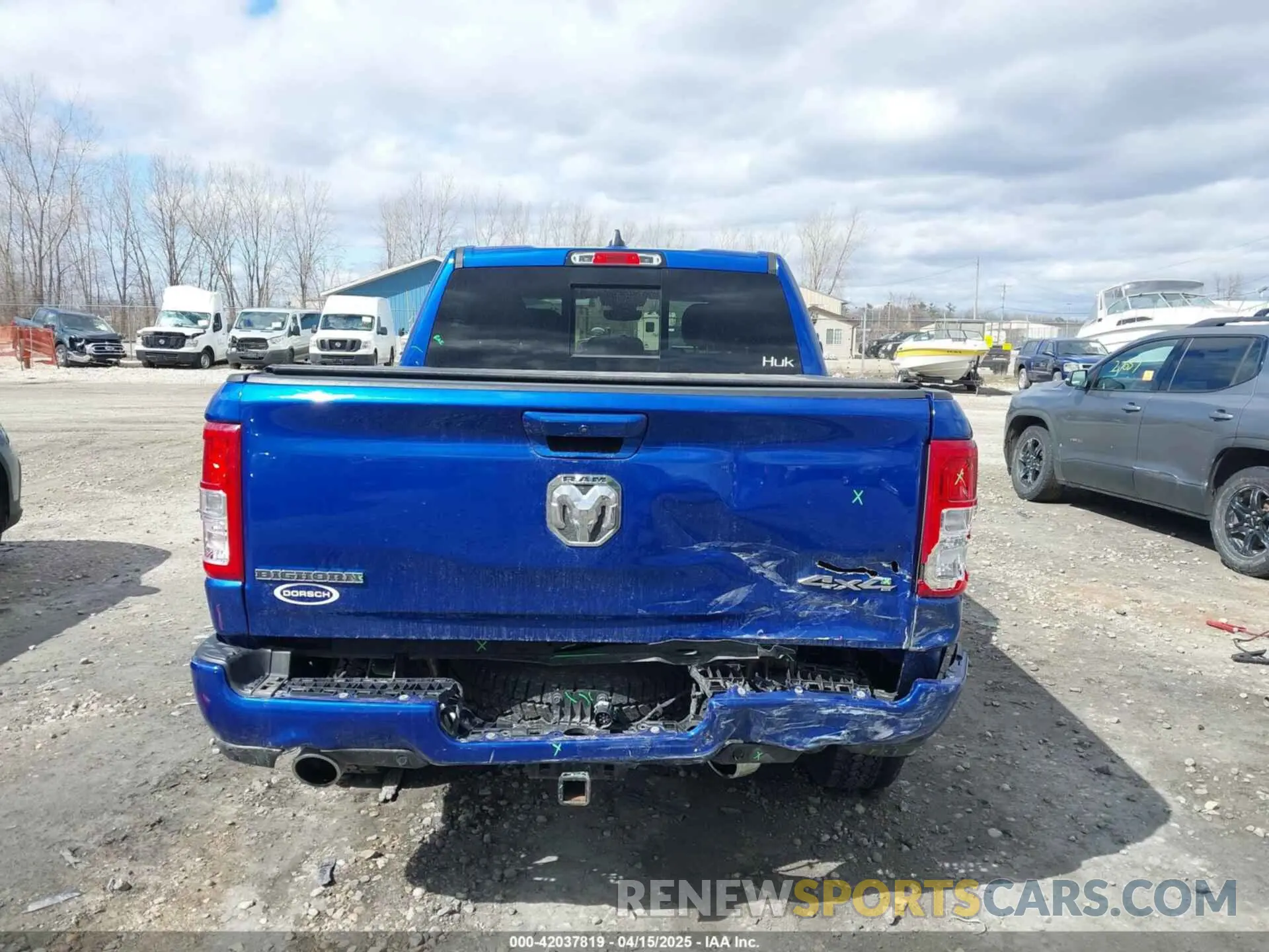 16 fotografías del automóvil dañado 1C6SRFFT2KN783838 RAM 1500 2019