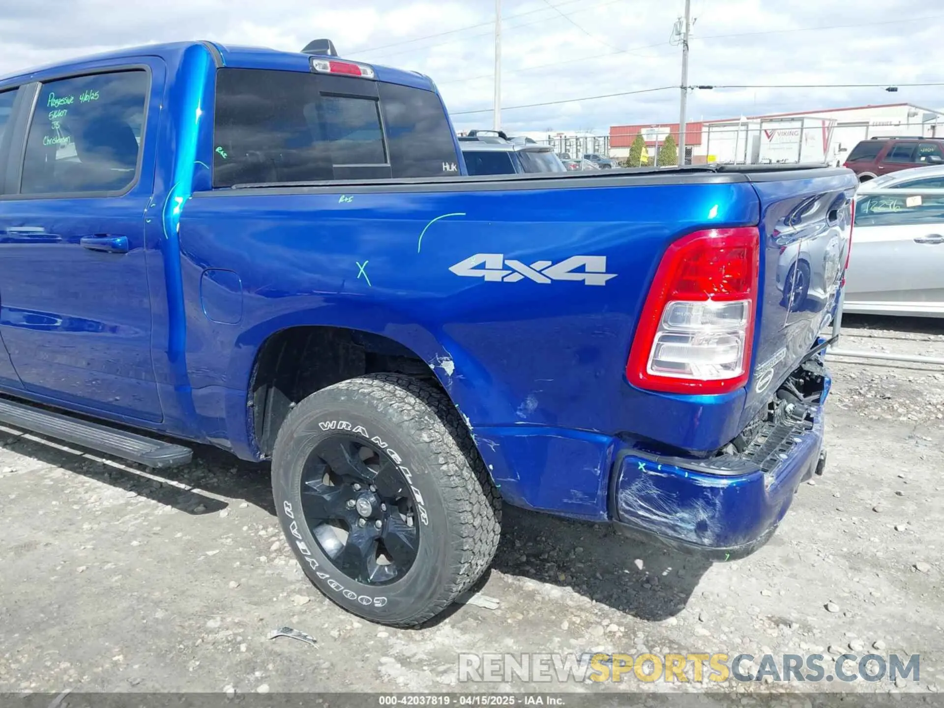17 fotografías del automóvil dañado 1C6SRFFT2KN783838 RAM 1500 2019