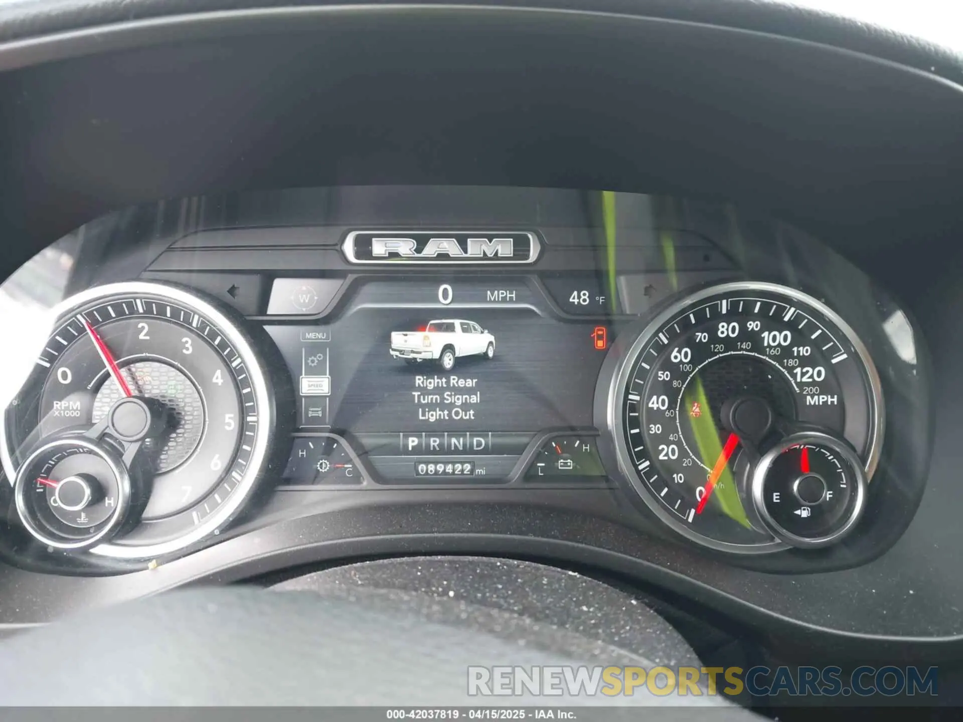7 fotografías del automóvil dañado 1C6SRFFT2KN783838 RAM 1500 2019