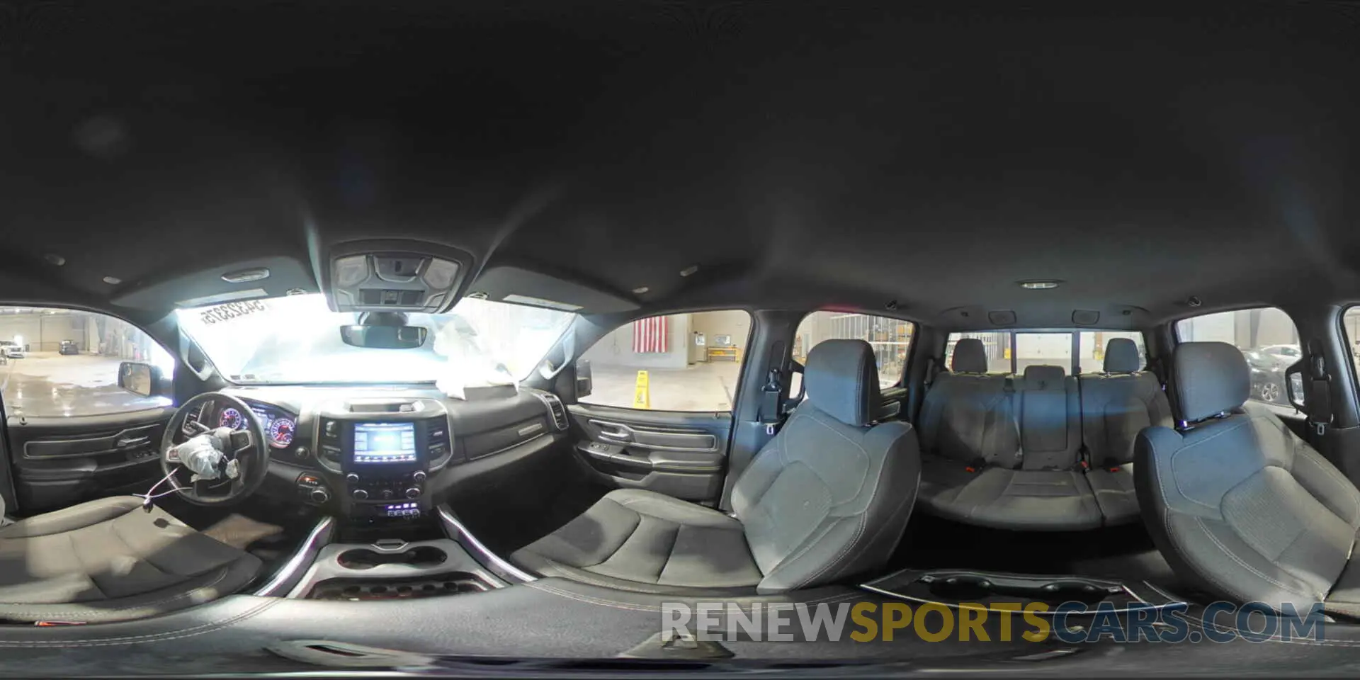 14 fotografías del automóvil dañado 1C6SRFFT2KN815574 RAM 1500 2019