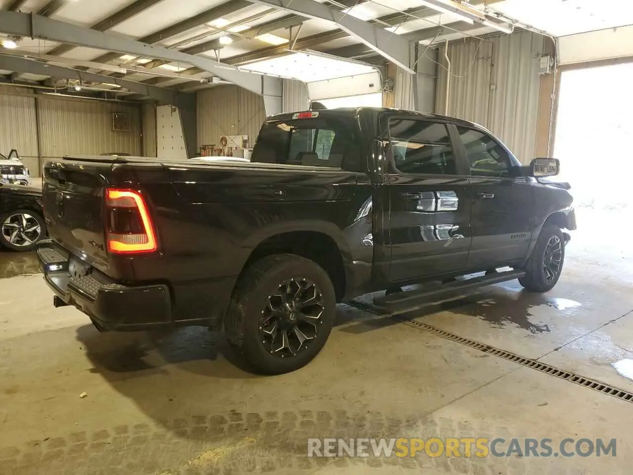 3 fotografías del automóvil dañado 1C6SRFFT2KN815574 RAM 1500 2019