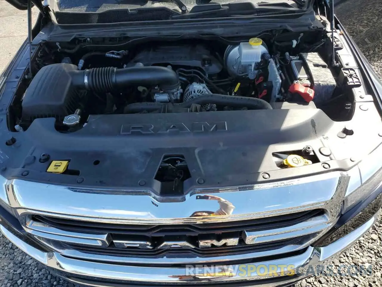 11 fotografías del automóvil dañado 1C6SRFFT2KN908532 RAM 1500 2019