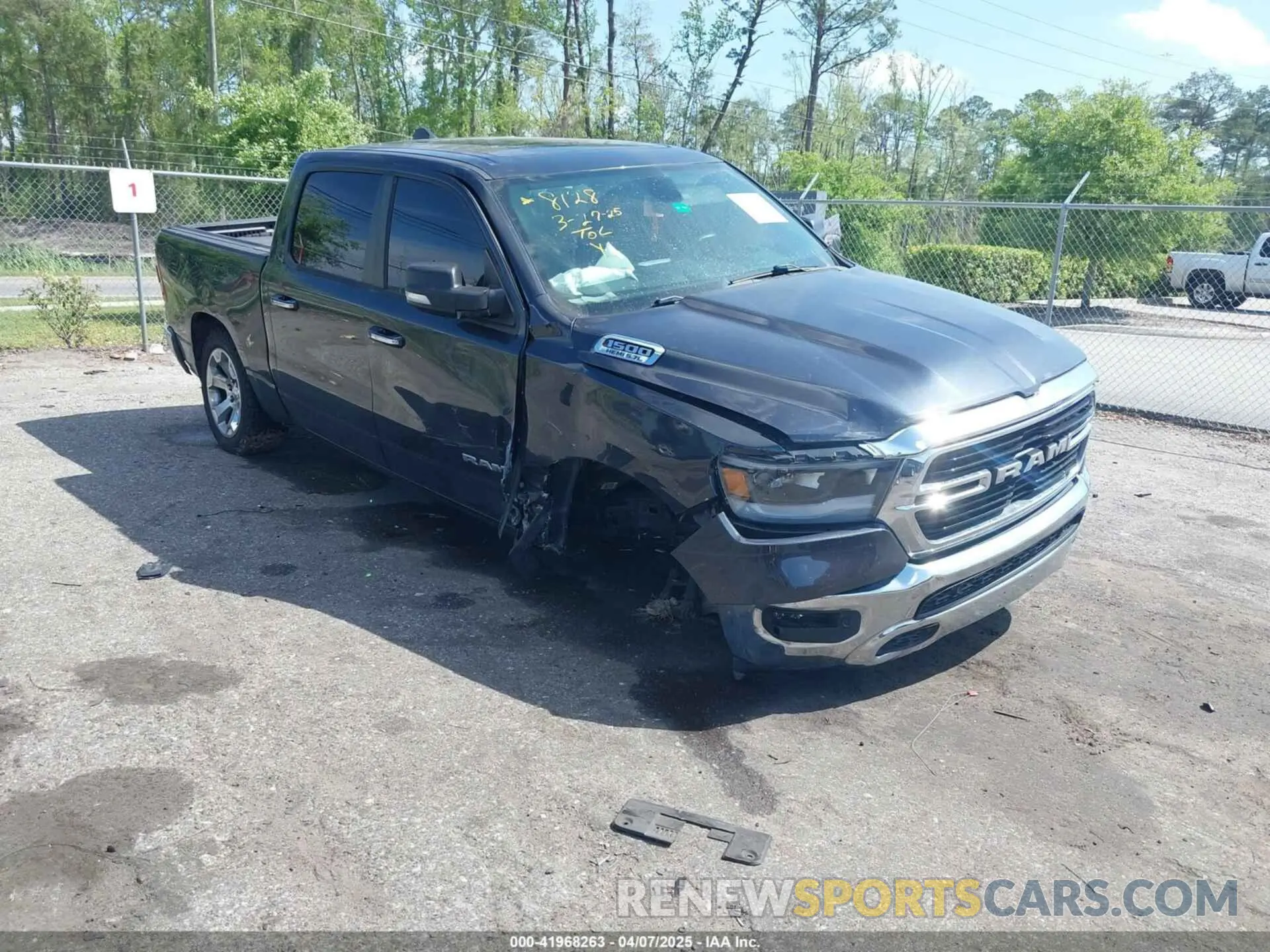 1 fotografías del automóvil dañado 1C6SRFFT3KN536294 RAM 1500 2019