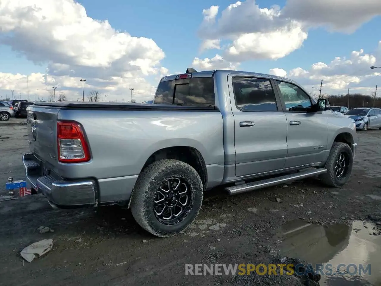 3 fotografías del automóvil dañado 1C6SRFFT3KN649954 RAM 1500 2019