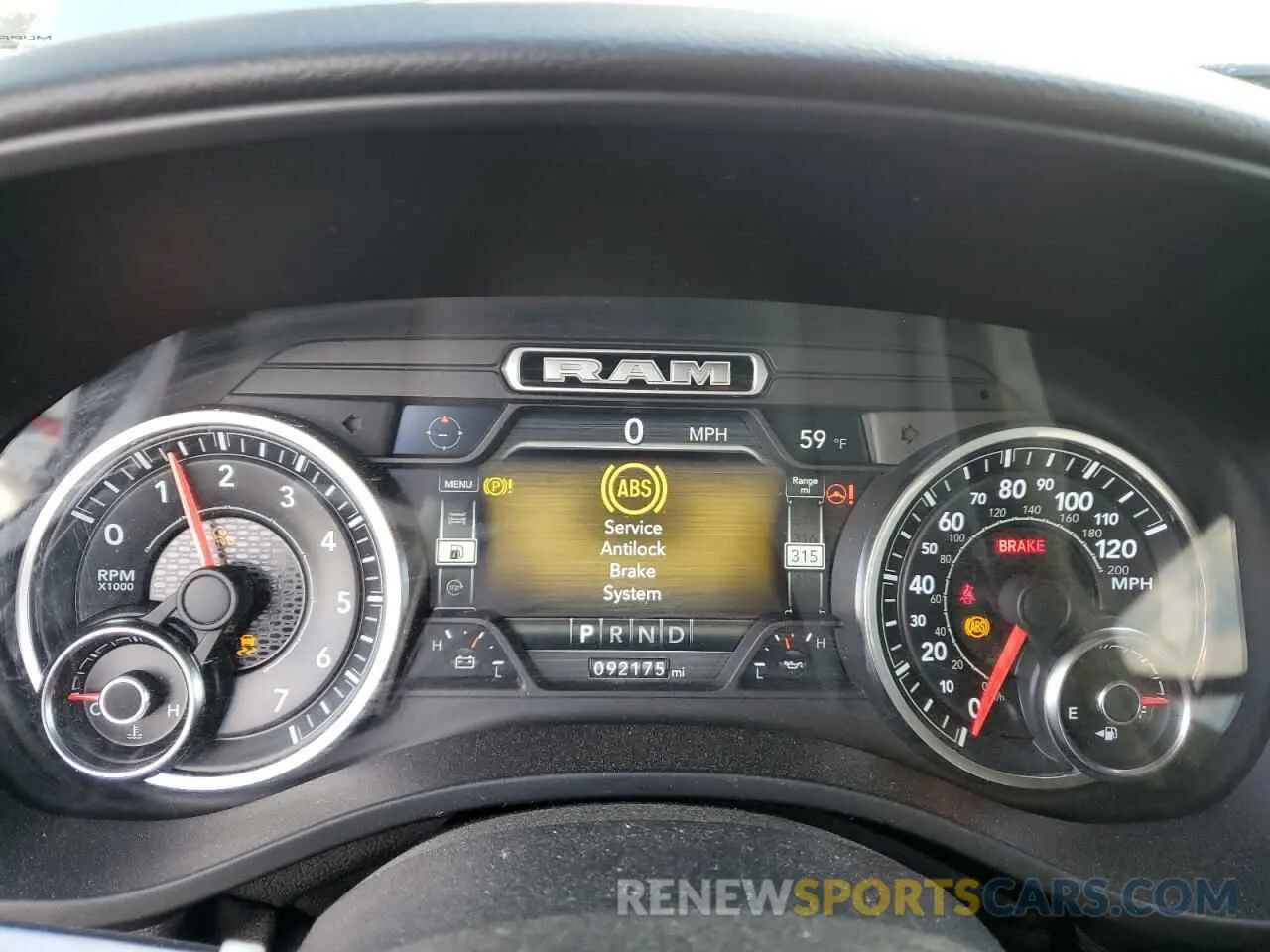 9 fotografías del automóvil dañado 1C6SRFFT3KN649954 RAM 1500 2019