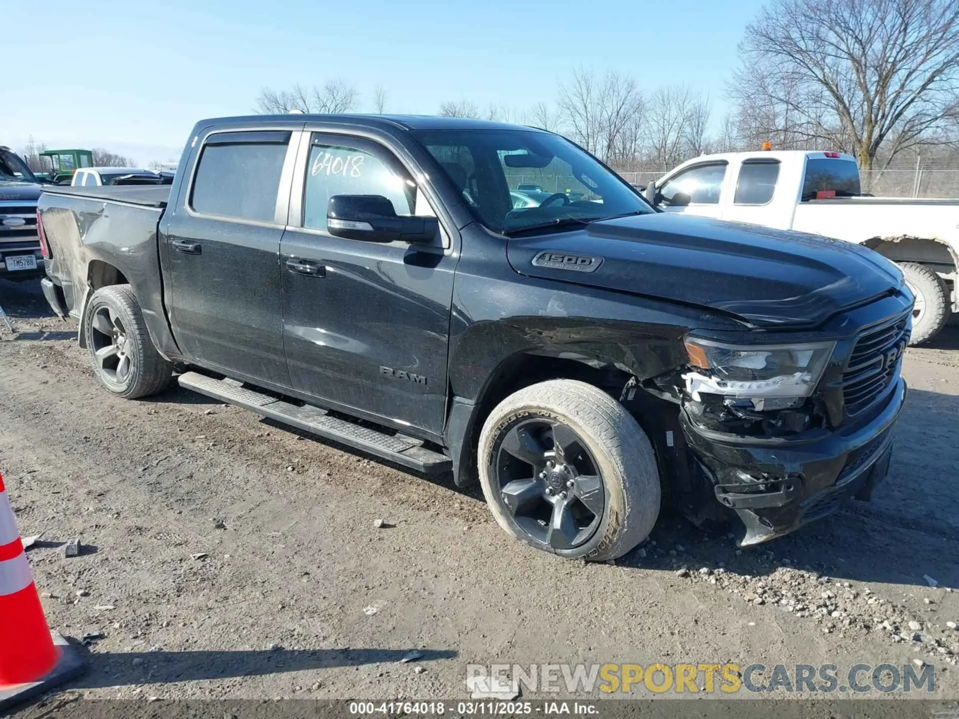 1 fotografías del automóvil dañado 1C6SRFFT3KN788000 RAM 1500 2019