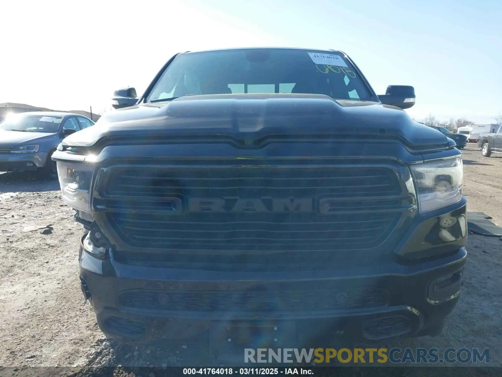 12 fotografías del automóvil dañado 1C6SRFFT3KN788000 RAM 1500 2019