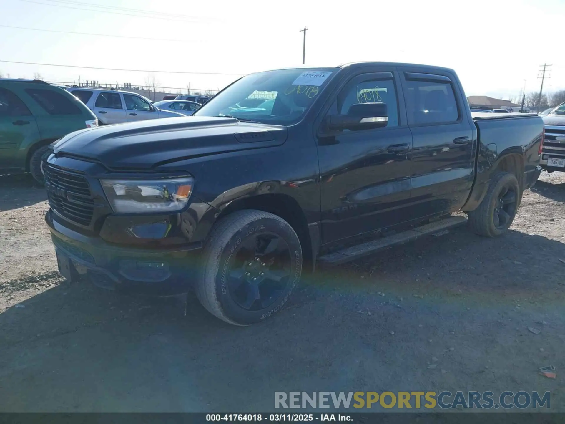 2 fotografías del automóvil dañado 1C6SRFFT3KN788000 RAM 1500 2019