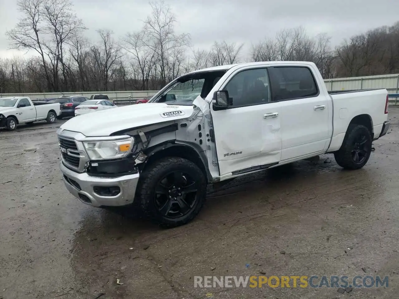 1 fotografías del automóvil dañado 1C6SRFFT3KN895449 RAM 1500 2019