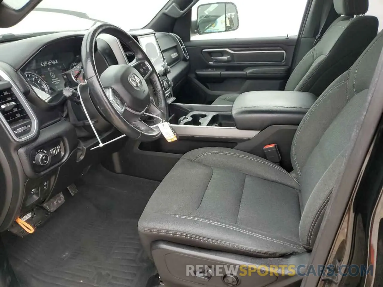 7 fotografías del automóvil dañado 1C6SRFFT3KN909351 RAM 1500 2019