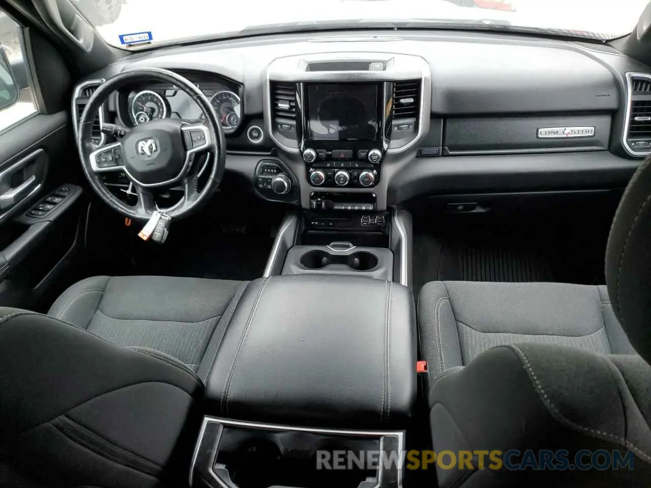 8 fotografías del automóvil dañado 1C6SRFFT3KN909351 RAM 1500 2019