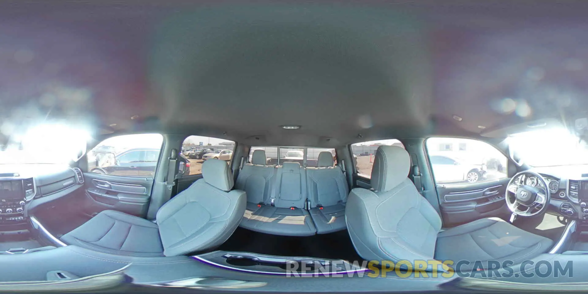 14 fotografías del automóvil dañado 1C6SRFFT4KN536823 RAM 1500 2019