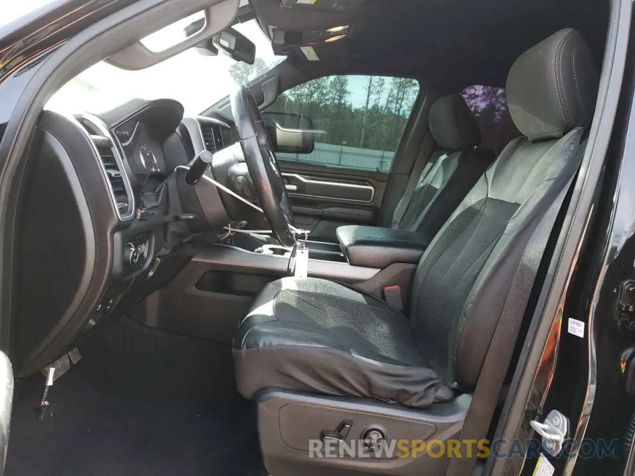 7 fotografías del automóvil dañado 1C6SRFFT4KN687659 RAM 1500 2019