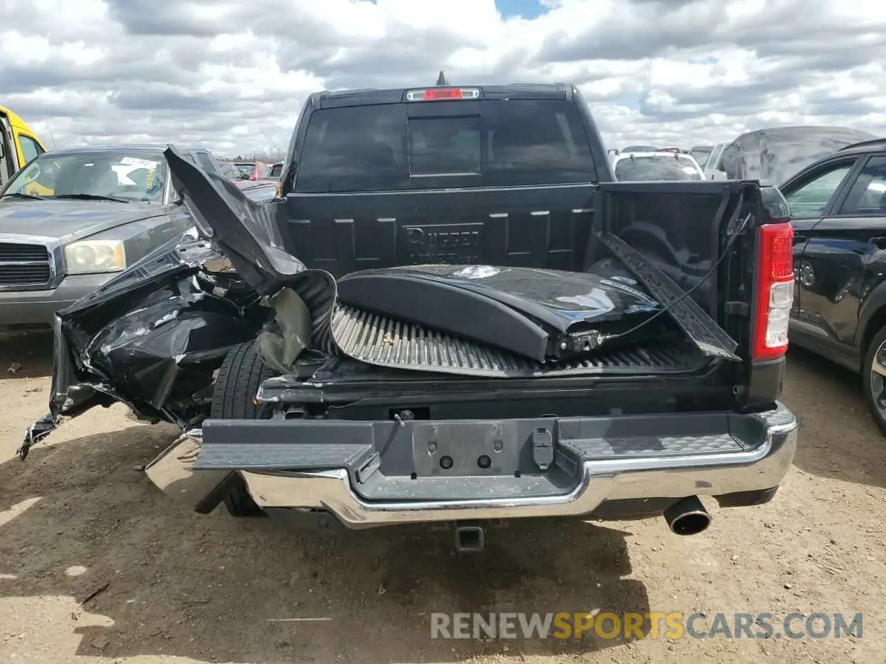 6 fotografías del automóvil dañado 1C6SRFFT4KN895167 RAM 1500 2019