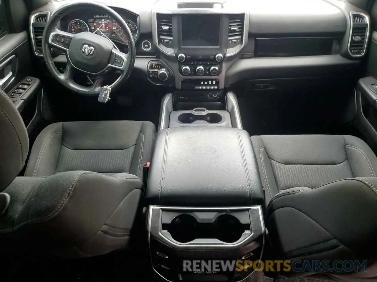 8 fotografías del automóvil dañado 1C6SRFFT4KN895167 RAM 1500 2019