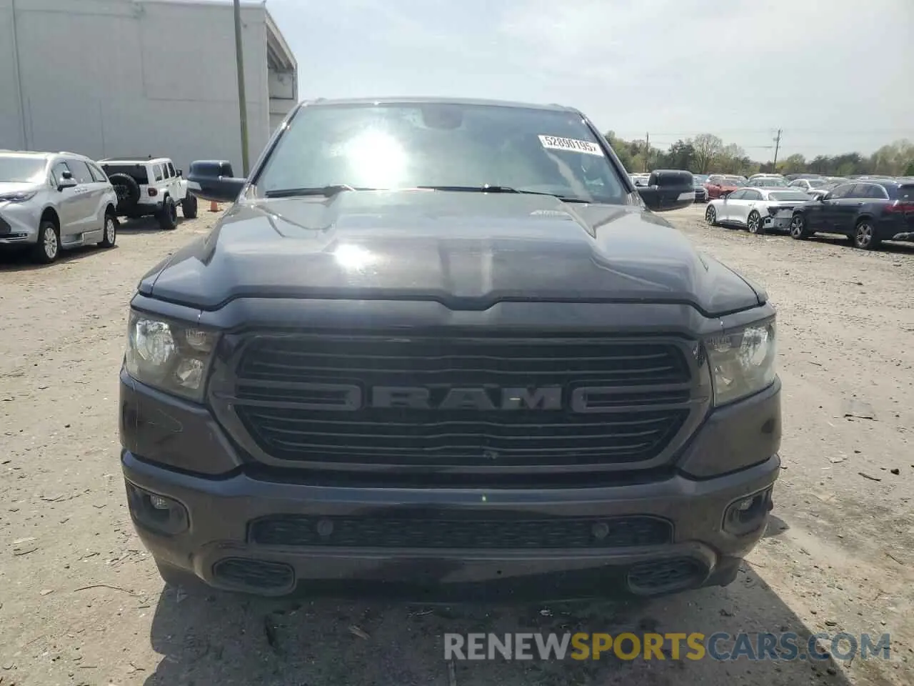 5 fotografías del automóvil dañado 1C6SRFFT4KN899445 RAM 1500 2019