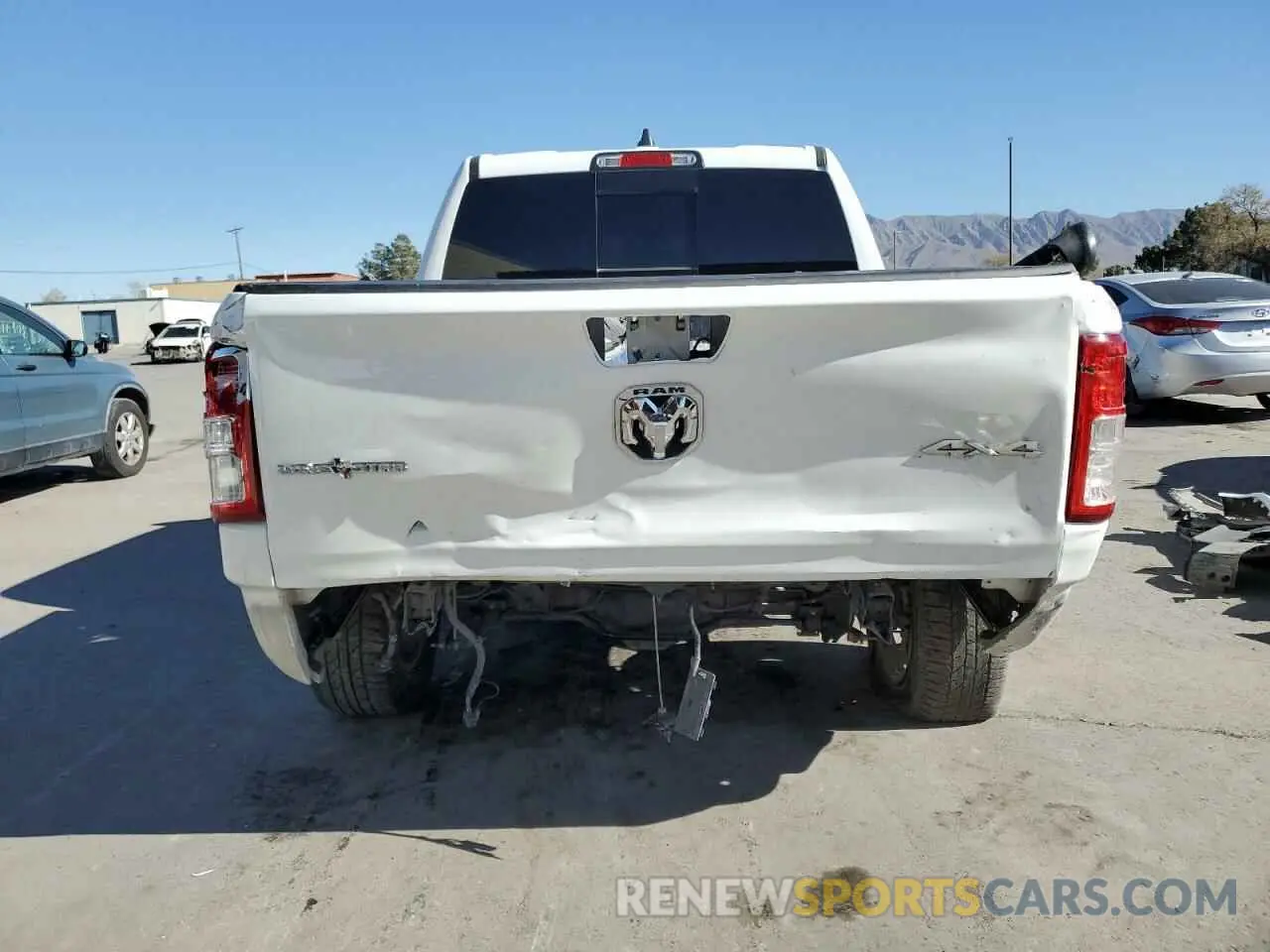 6 fotografías del automóvil dañado 1C6SRFFT5KN668991 RAM 1500 2019
