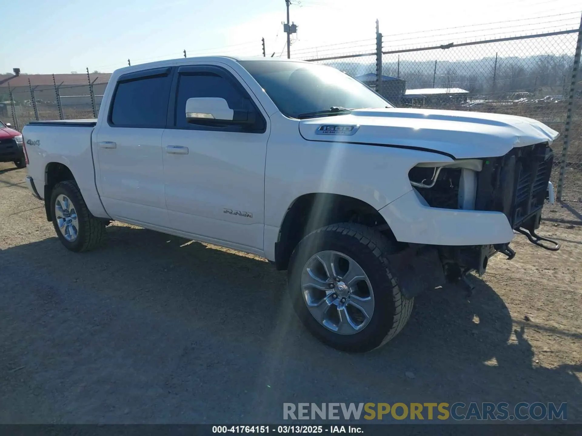 1 fotografías del automóvil dañado 1C6SRFFT5KN766371 RAM 1500 2019