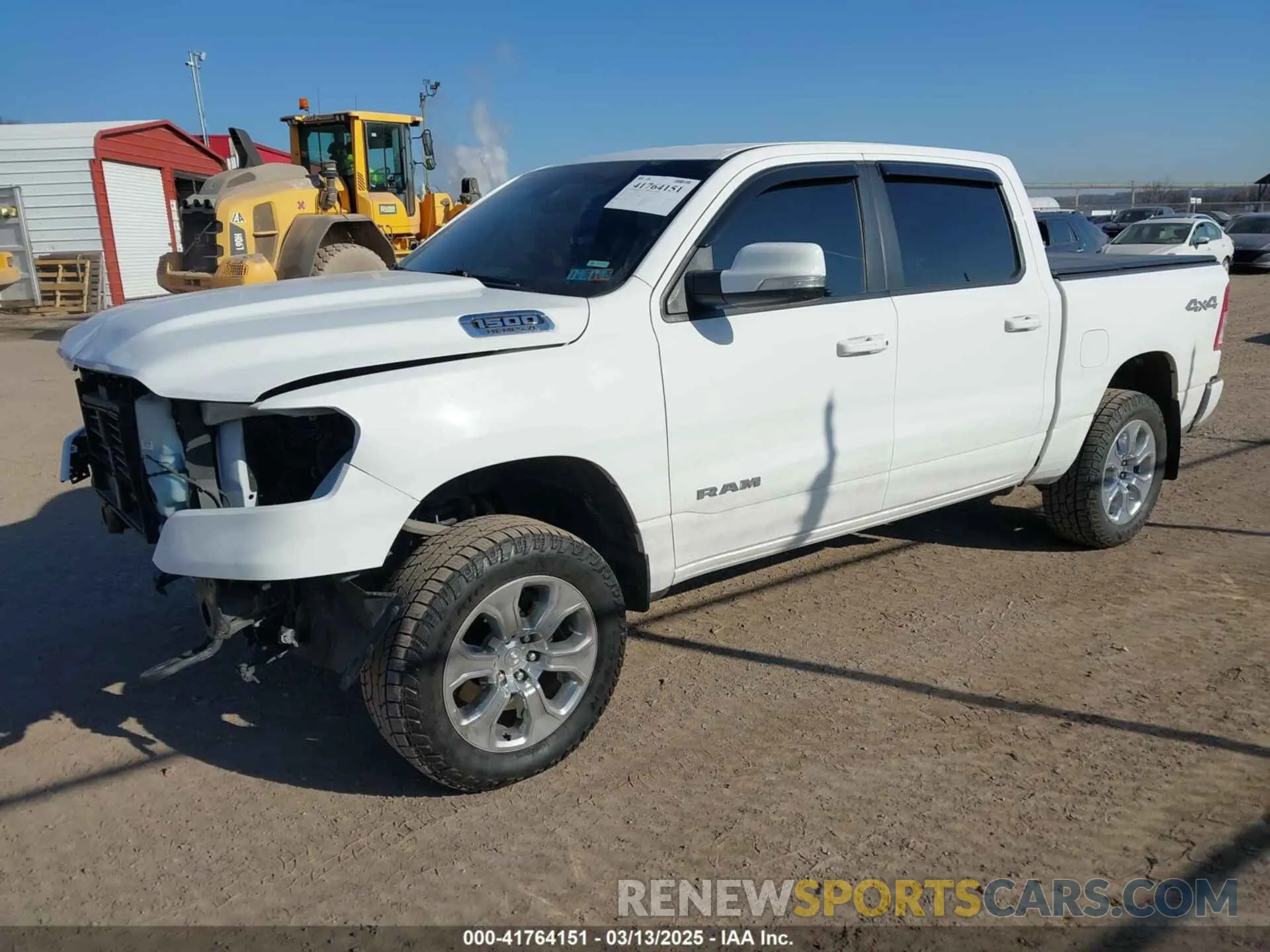 2 fotografías del automóvil dañado 1C6SRFFT5KN766371 RAM 1500 2019