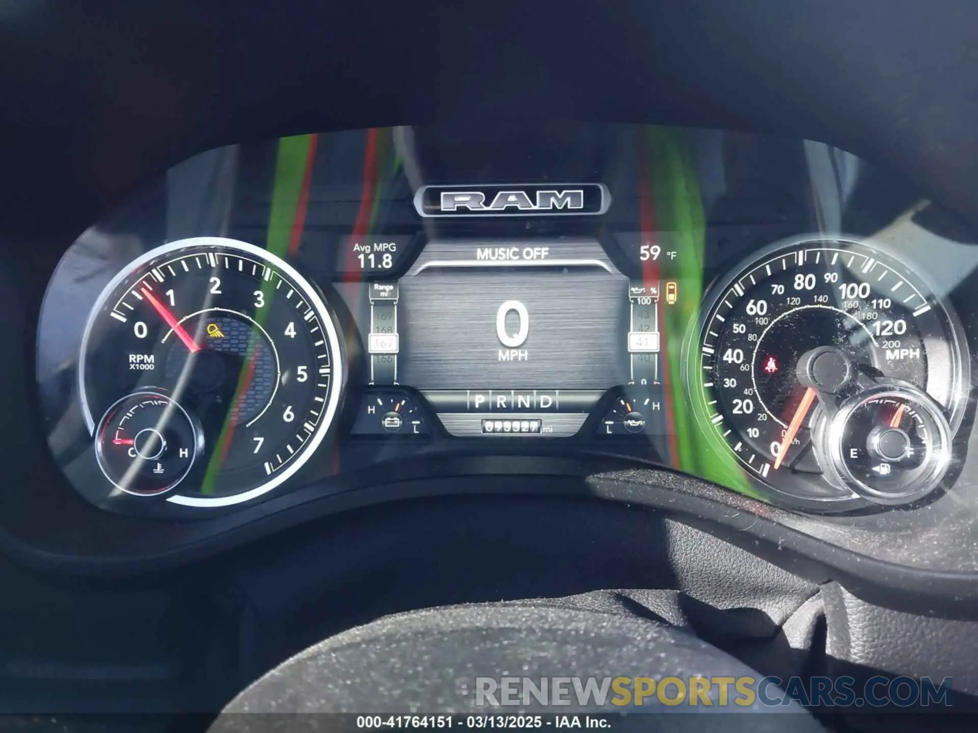 7 fotografías del automóvil dañado 1C6SRFFT5KN766371 RAM 1500 2019