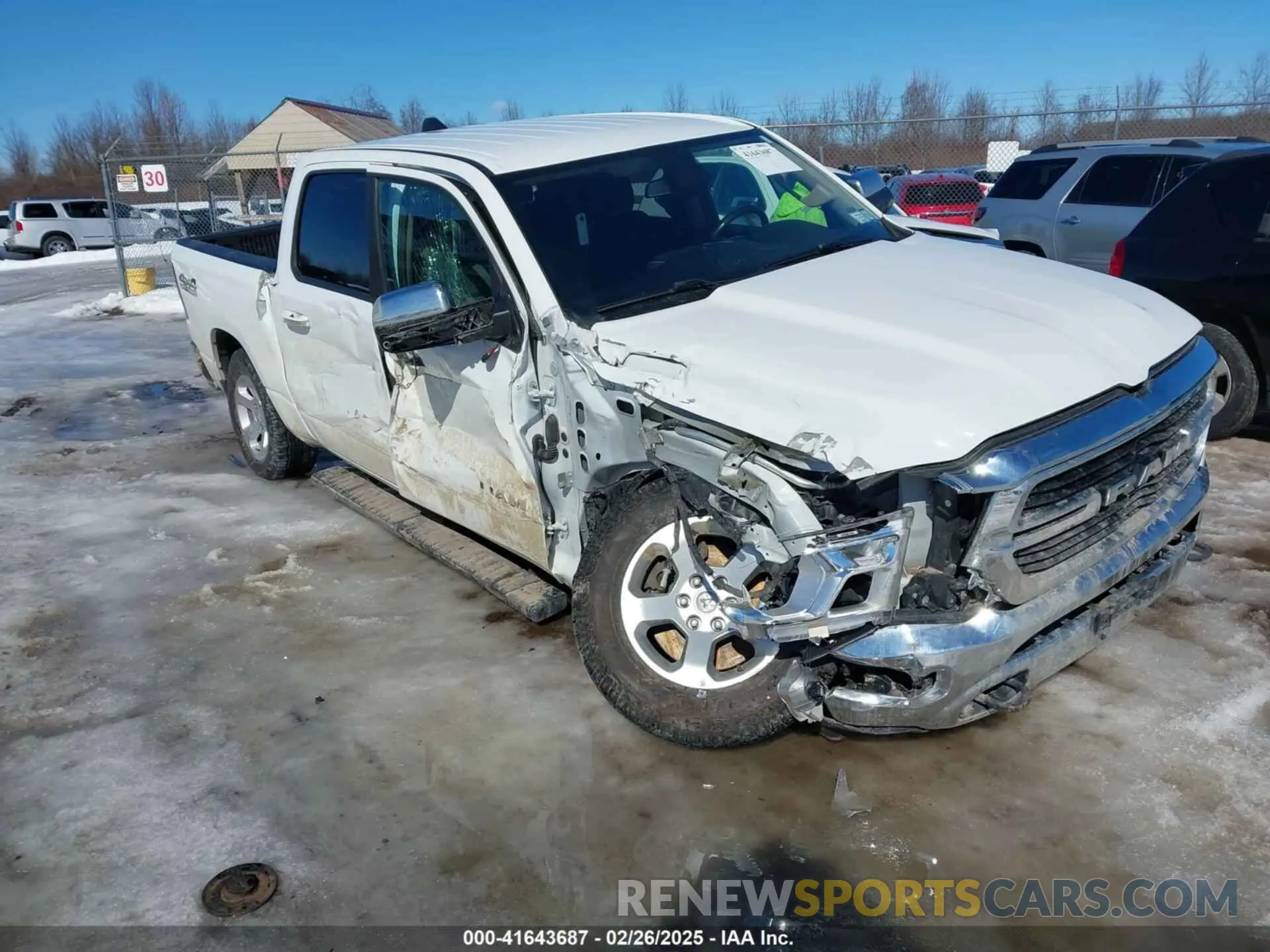 1 fotografías del automóvil dañado 1C6SRFFT5KN872254 RAM 1500 2019