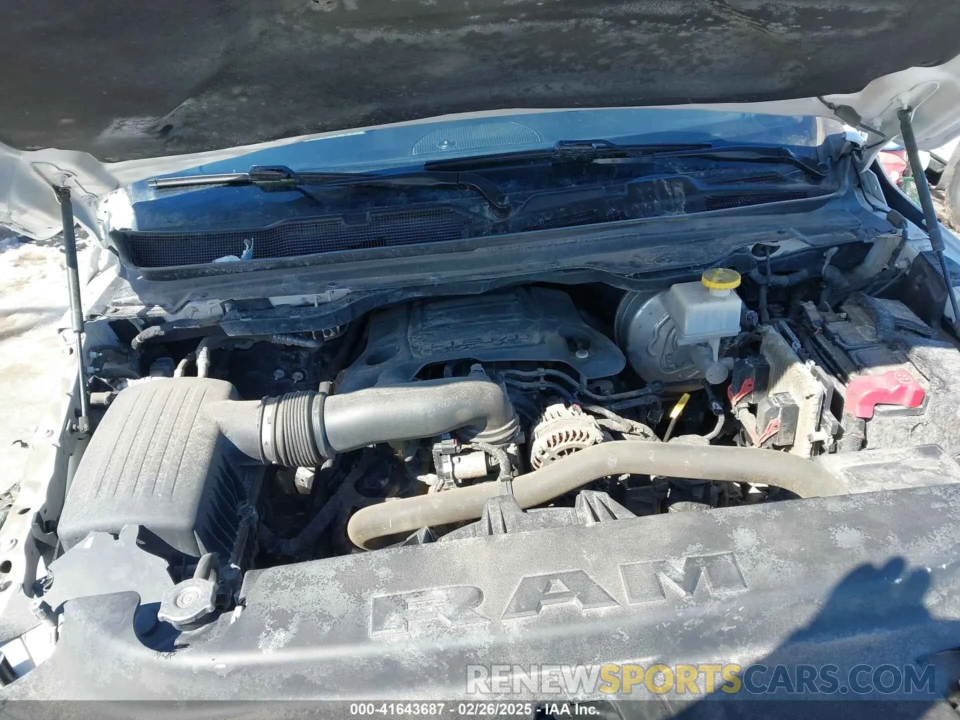 10 fotografías del automóvil dañado 1C6SRFFT5KN872254 RAM 1500 2019