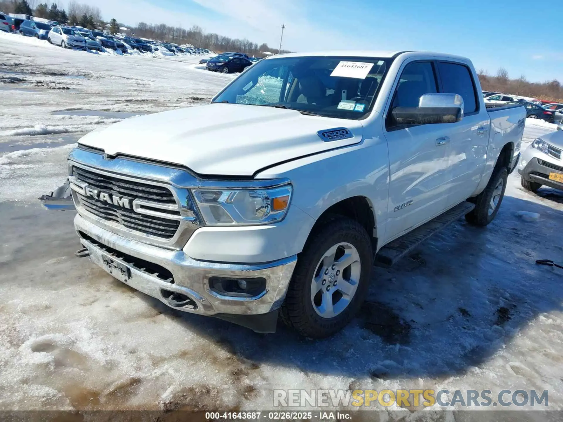 2 fotografías del automóvil dañado 1C6SRFFT5KN872254 RAM 1500 2019