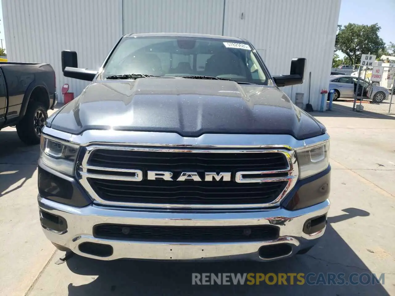 5 fotografías del automóvil dañado 1C6SRFFT6KN540355 RAM 1500 2019