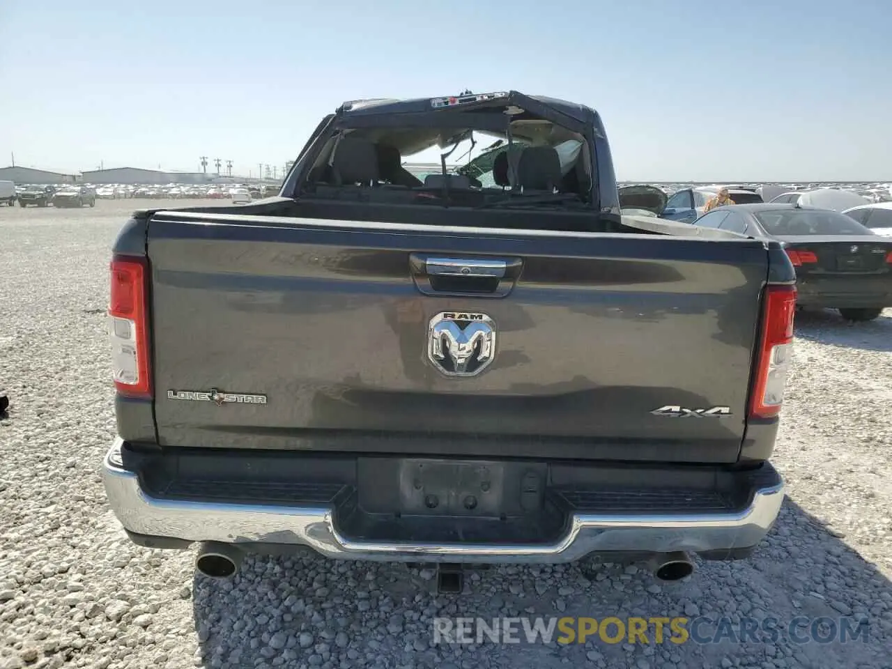 6 fotografías del automóvil dañado 1C6SRFFT6KN600666 RAM 1500 2019