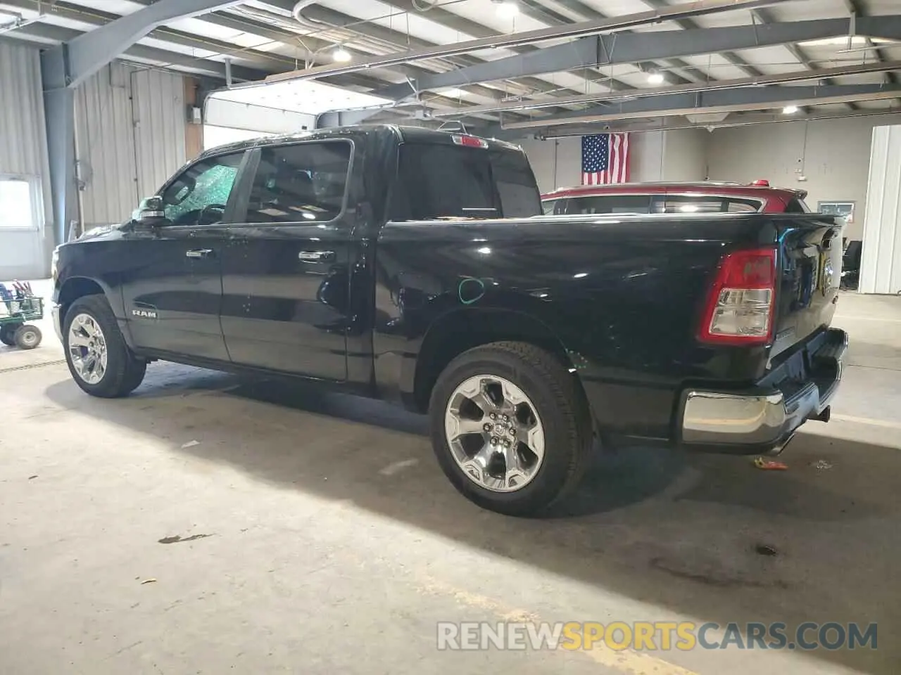 2 fotografías del automóvil dañado 1C6SRFFT6KN802438 RAM 1500 2019
