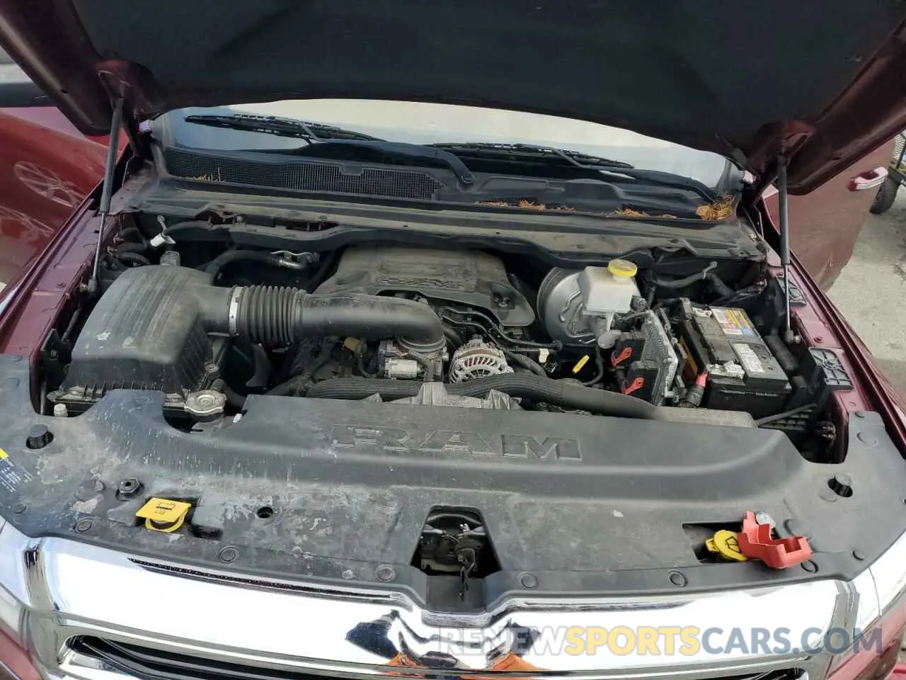 11 fotografías del automóvil dañado 1C6SRFFT7KN553860 RAM 1500 2019