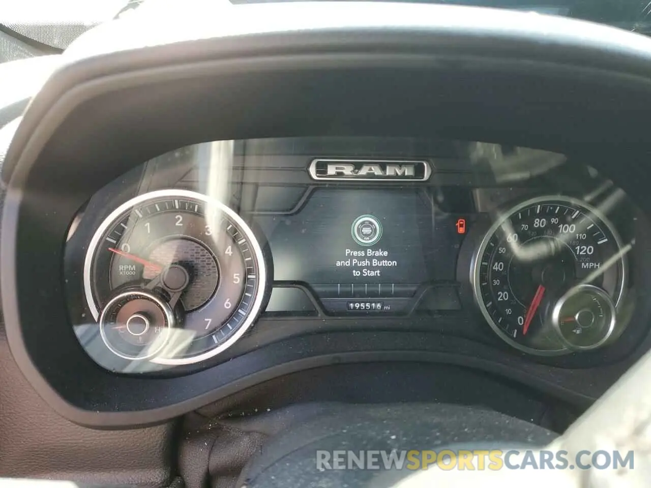 9 fotografías del automóvil dañado 1C6SRFFT7KN663257 RAM 1500 2019