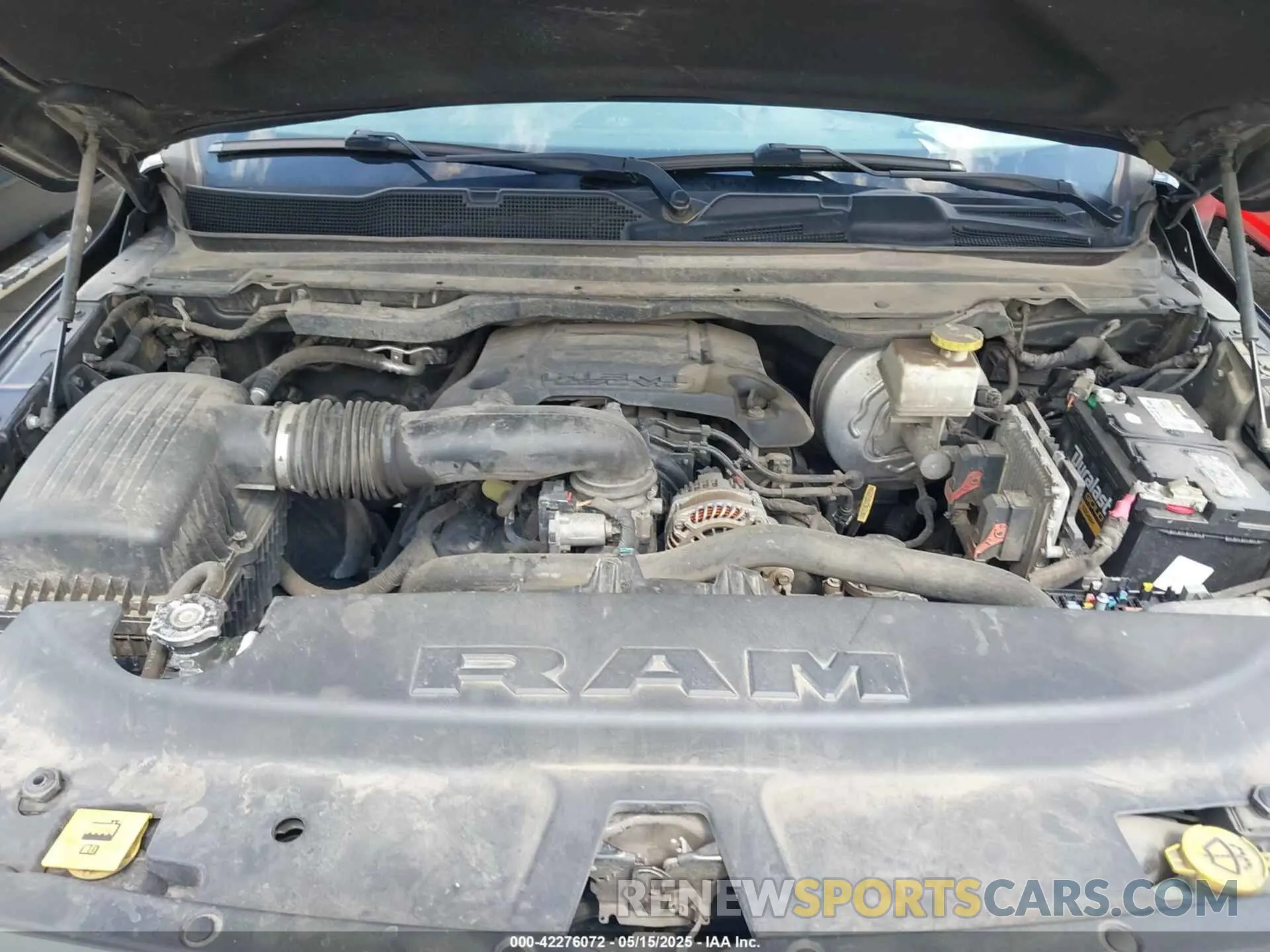 10 fotografías del automóvil dañado 1C6SRFFT7KN720010 RAM 1500 2019