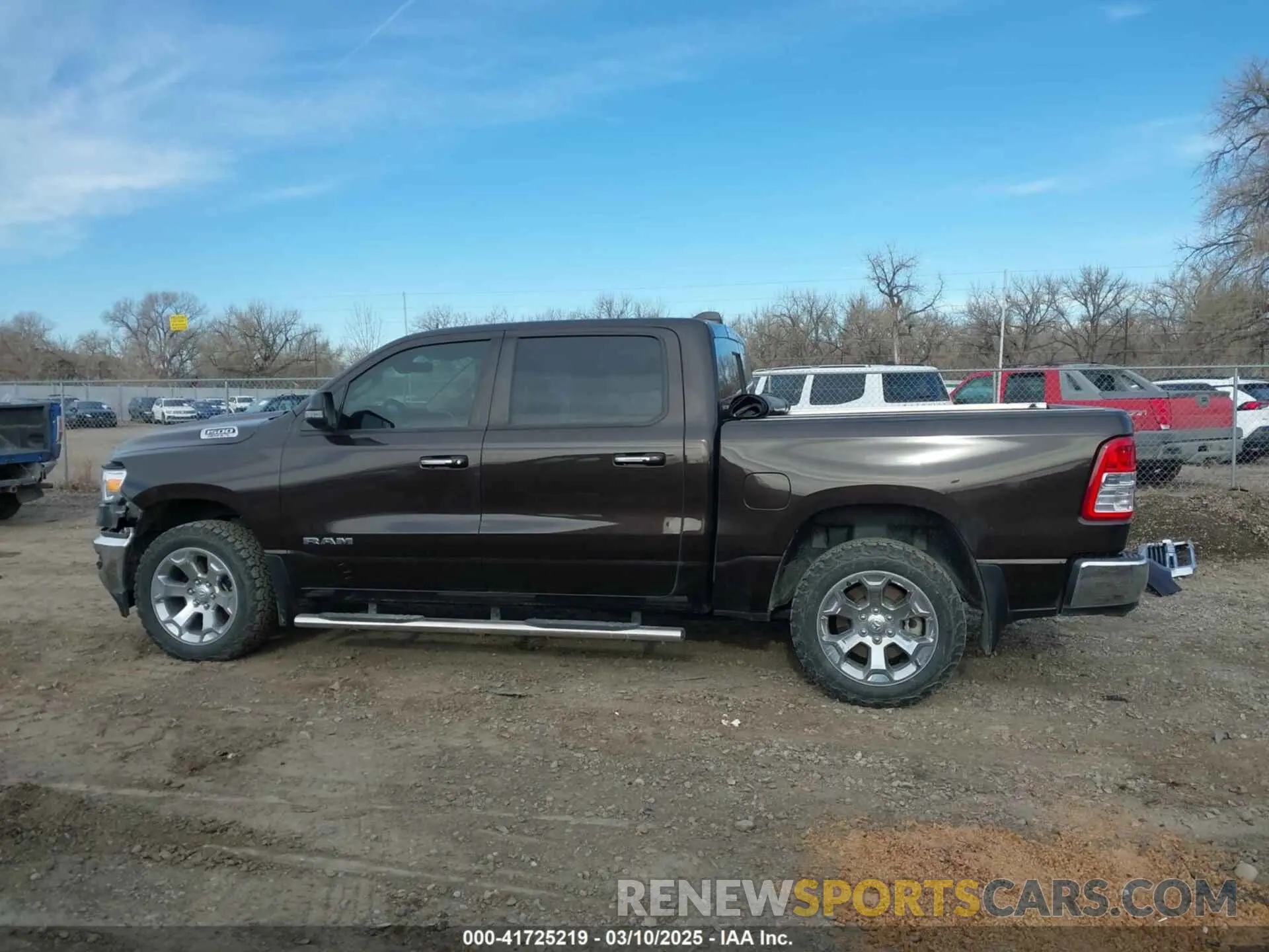 15 fotografías del automóvil dañado 1C6SRFFT7KN781986 RAM 1500 2019