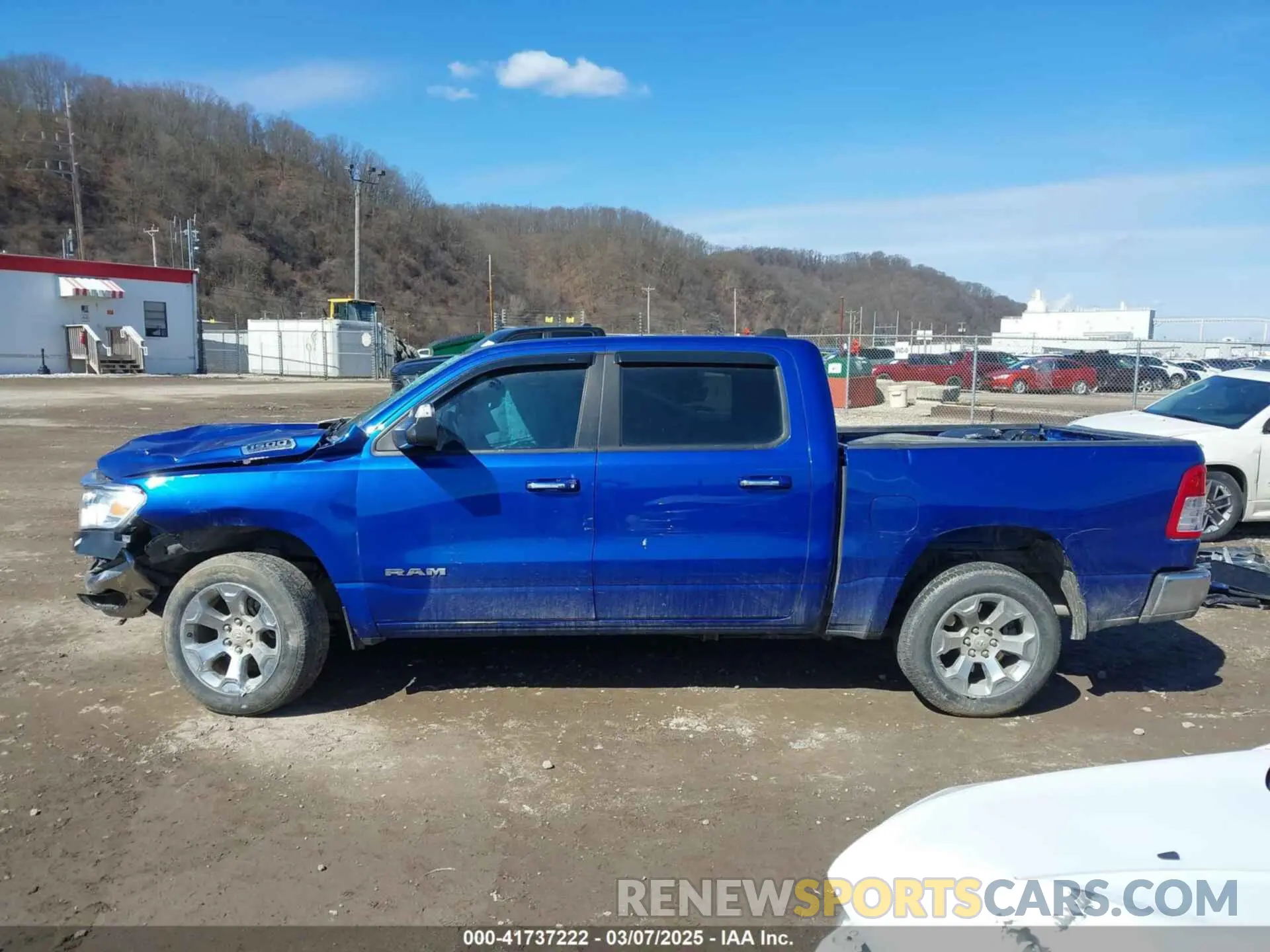 14 fotografías del automóvil dañado 1C6SRFFT7KN789375 RAM 1500 2019