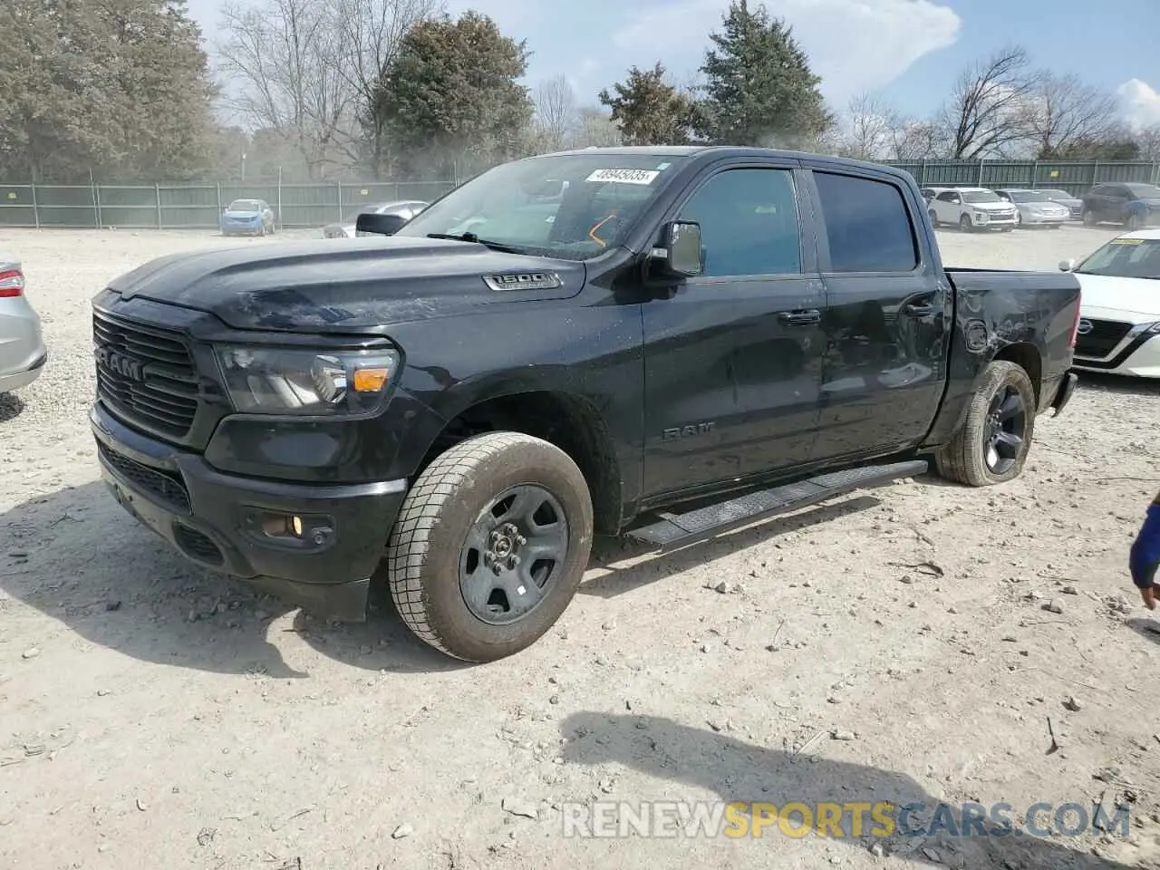 1 fotografías del automóvil dañado 1C6SRFFT7KN796990 RAM 1500 2019
