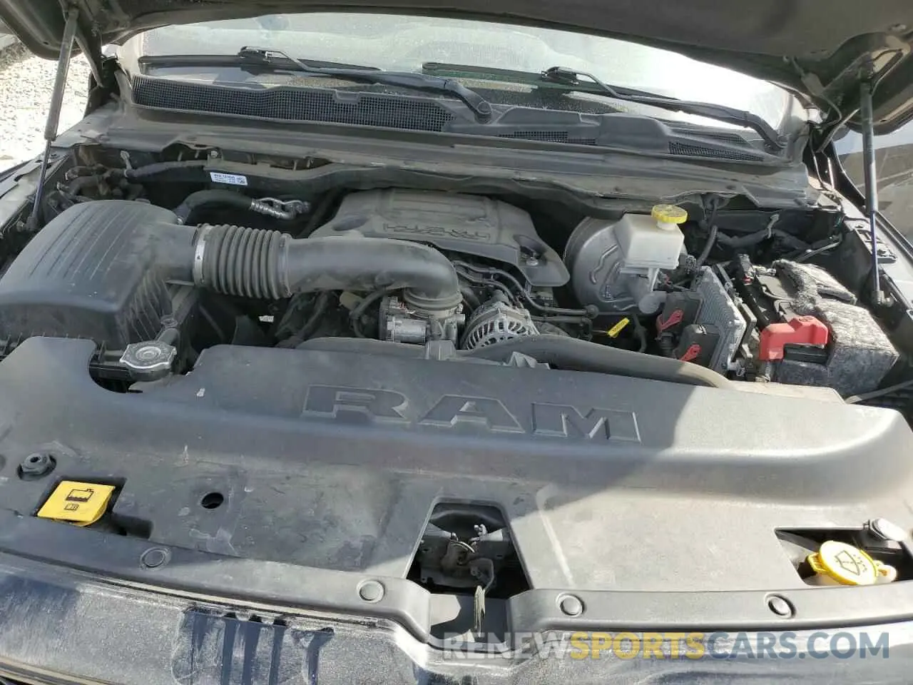 11 fotografías del automóvil dañado 1C6SRFFT7KN796990 RAM 1500 2019