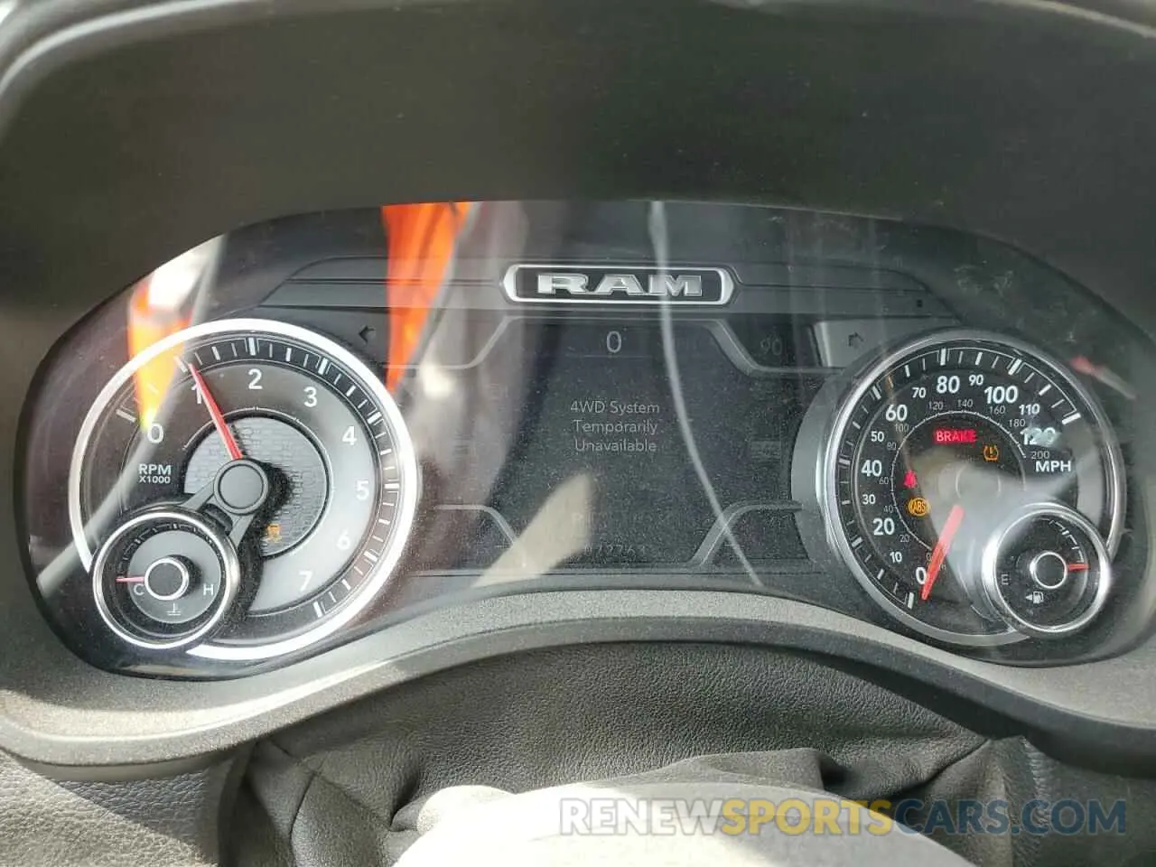 9 fotografías del automóvil dañado 1C6SRFFT7KN796990 RAM 1500 2019