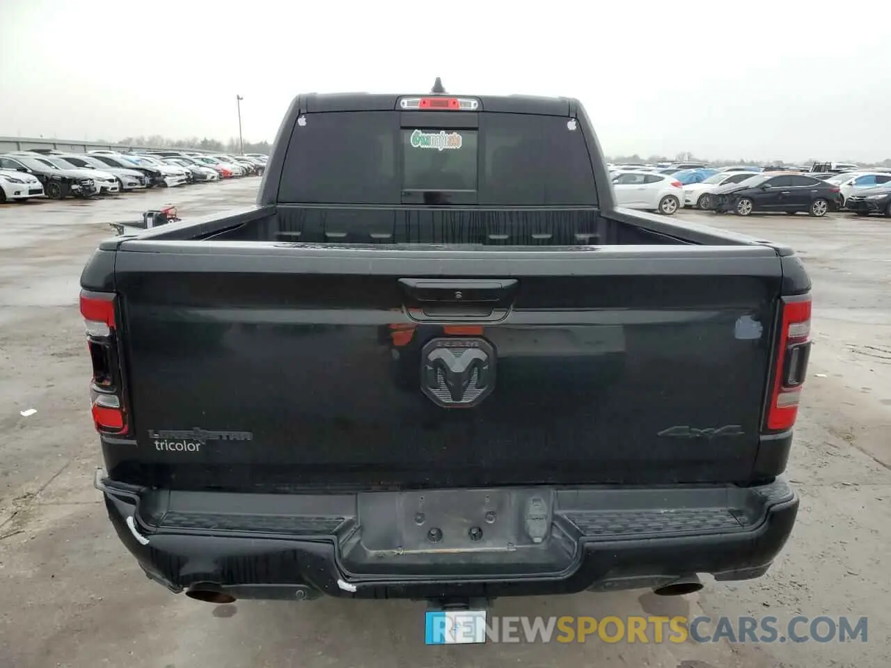 6 fotografías del automóvil dañado 1C6SRFFT8KN540180 RAM 1500 2019