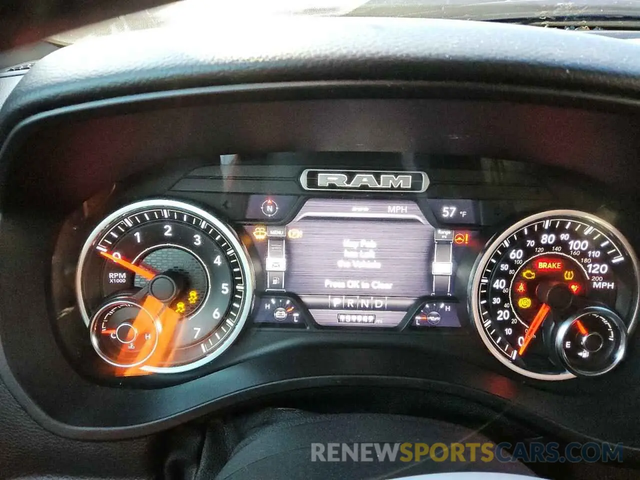 9 fotografías del automóvil dañado 1C6SRFFT8KN620112 RAM 1500 2019