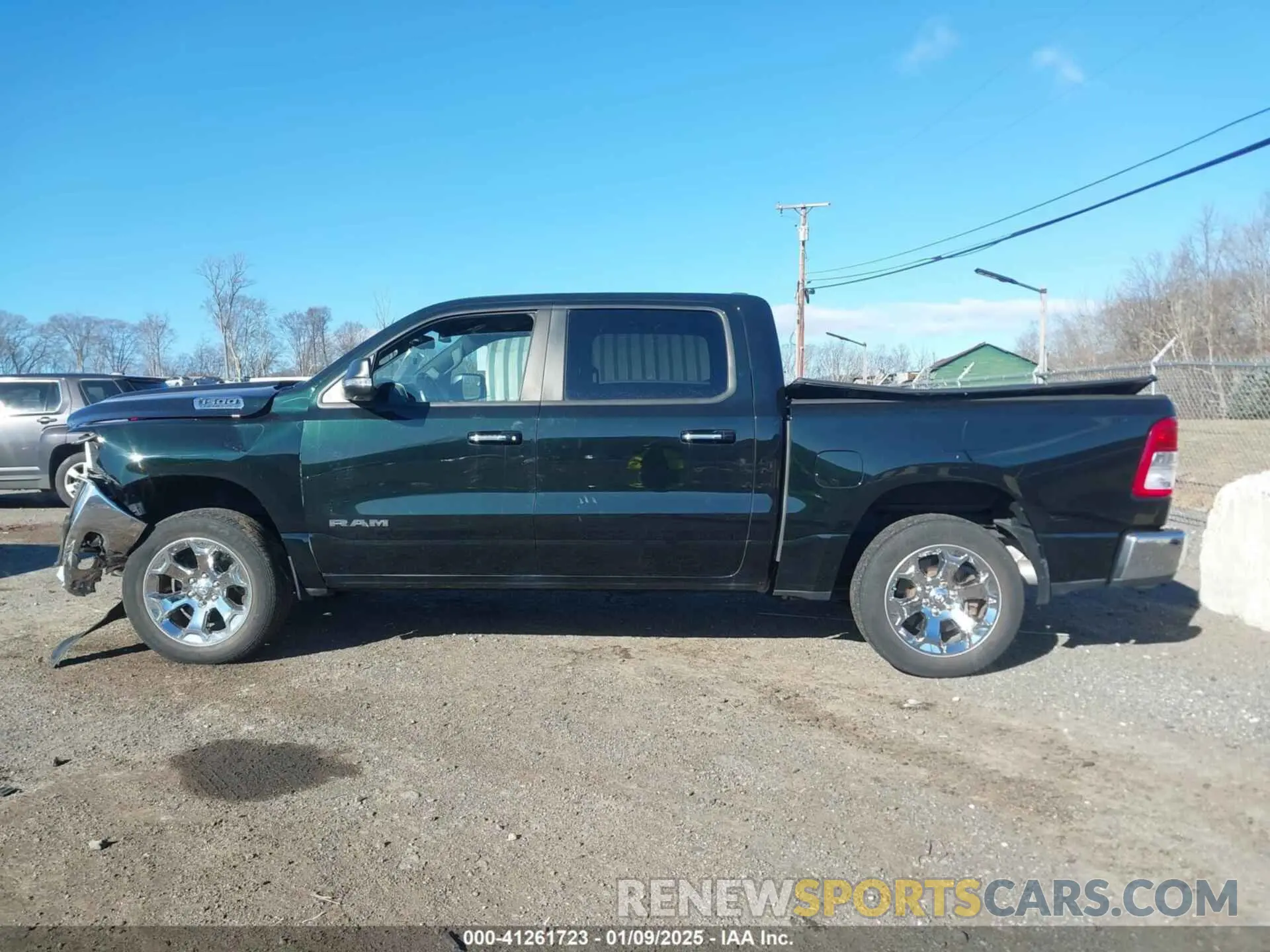 14 fotografías del automóvil dañado 1C6SRFFT8KN659895 RAM 1500 2019