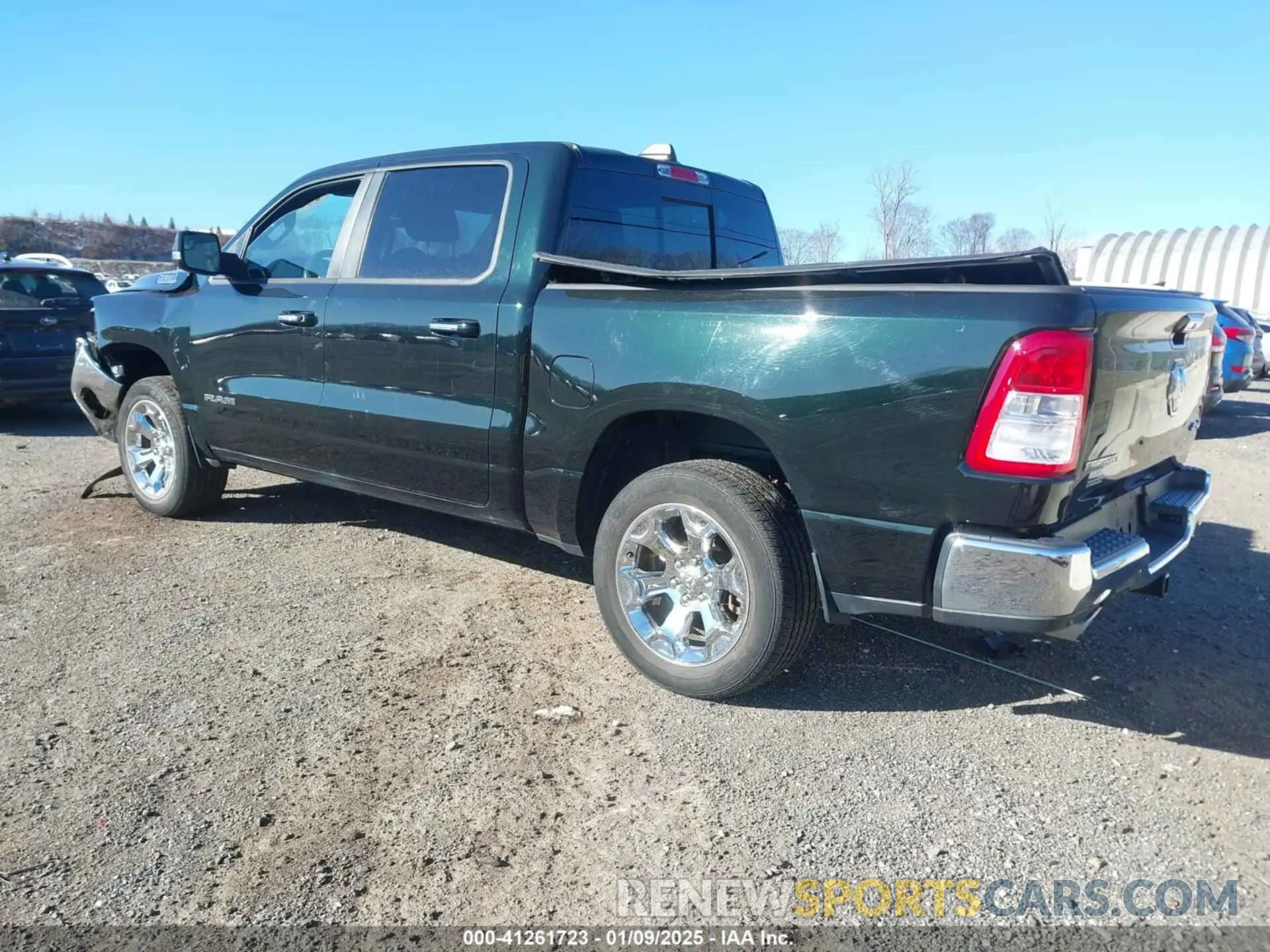 3 fotografías del automóvil dañado 1C6SRFFT8KN659895 RAM 1500 2019