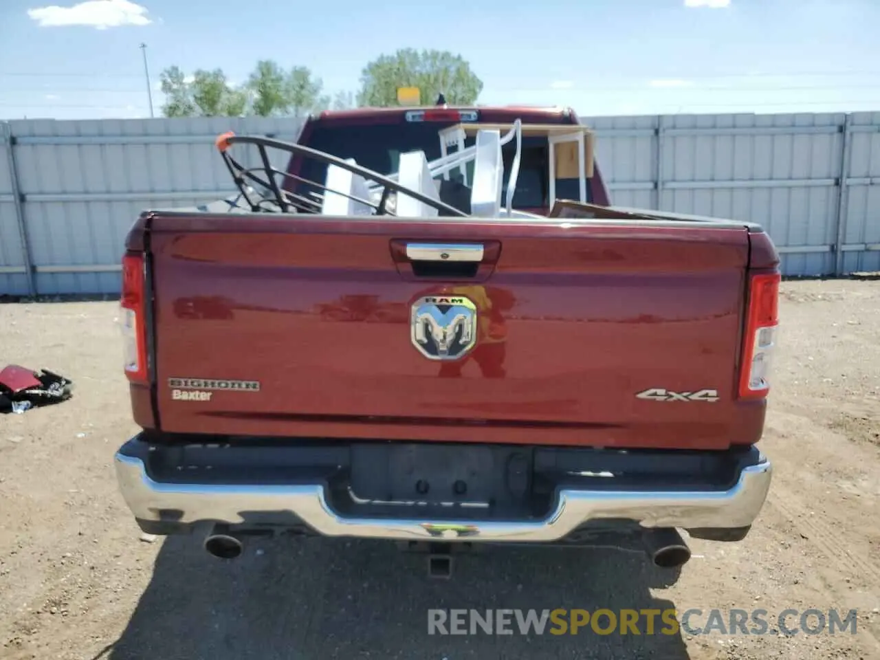 6 fotografías del automóvil dañado 1C6SRFFT8KN660206 RAM 1500 2019