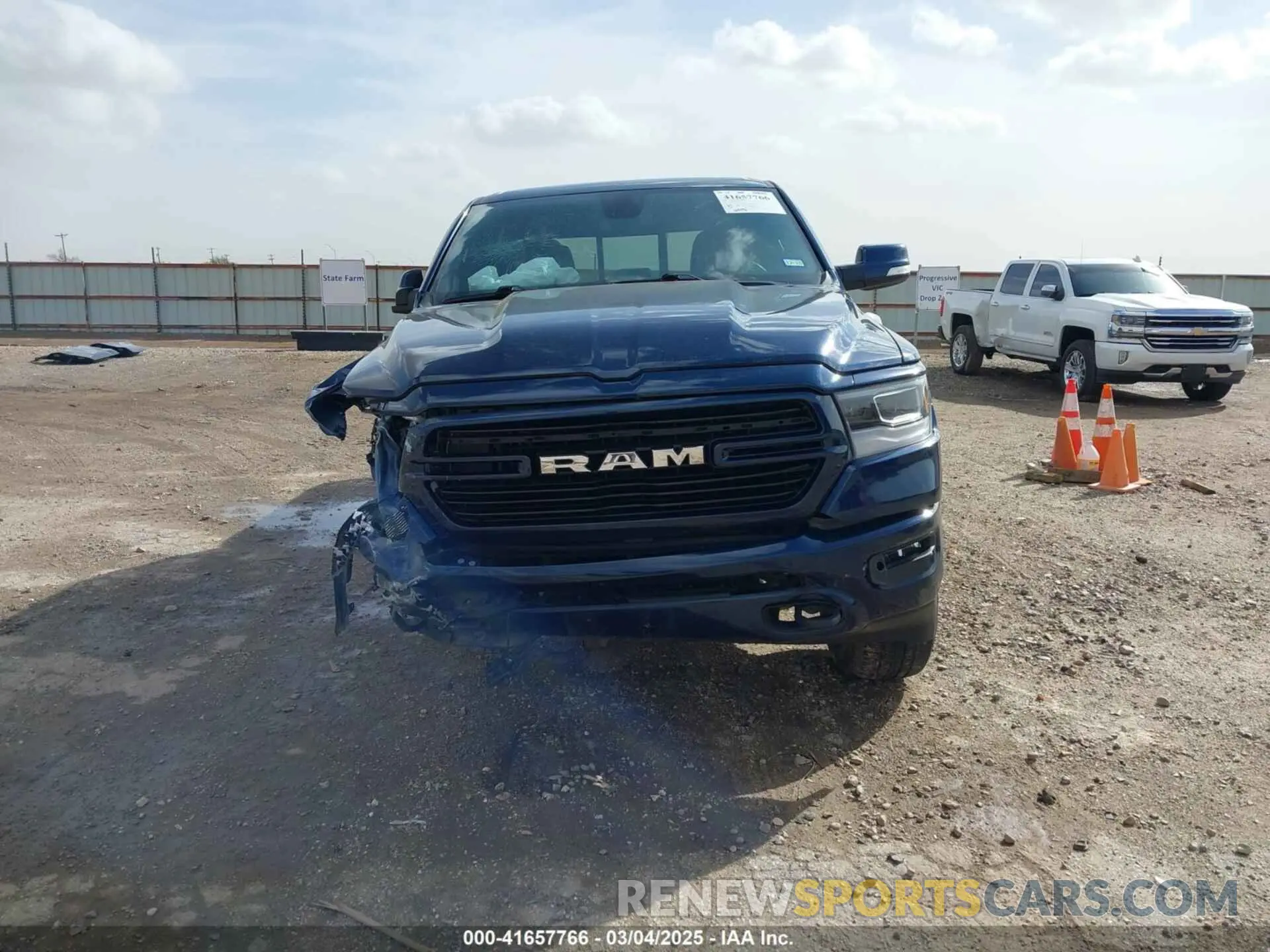 10 fotografías del automóvil dañado 1C6SRFFT8KN767708 RAM 1500 2019