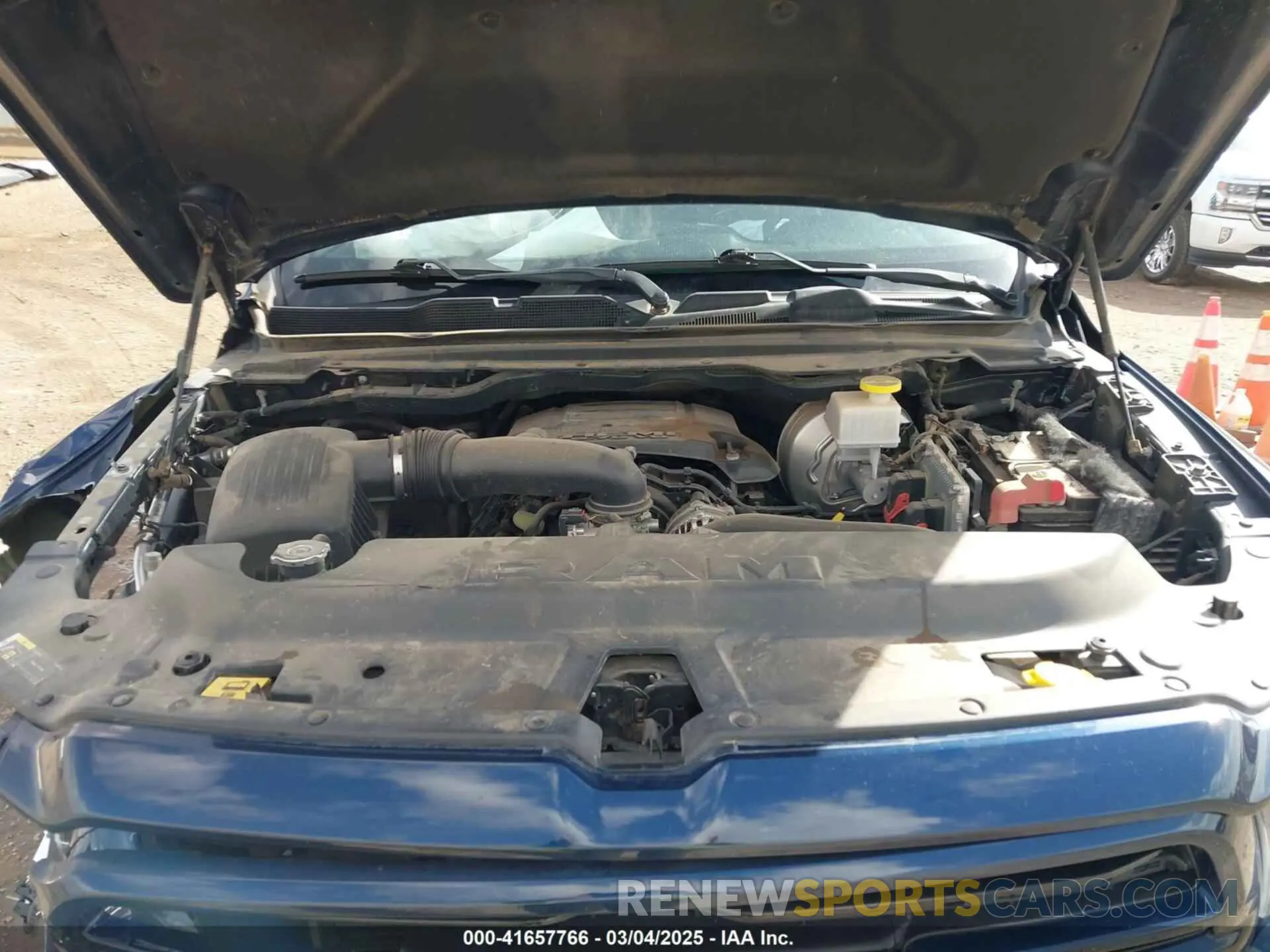 7 fotografías del automóvil dañado 1C6SRFFT8KN767708 RAM 1500 2019