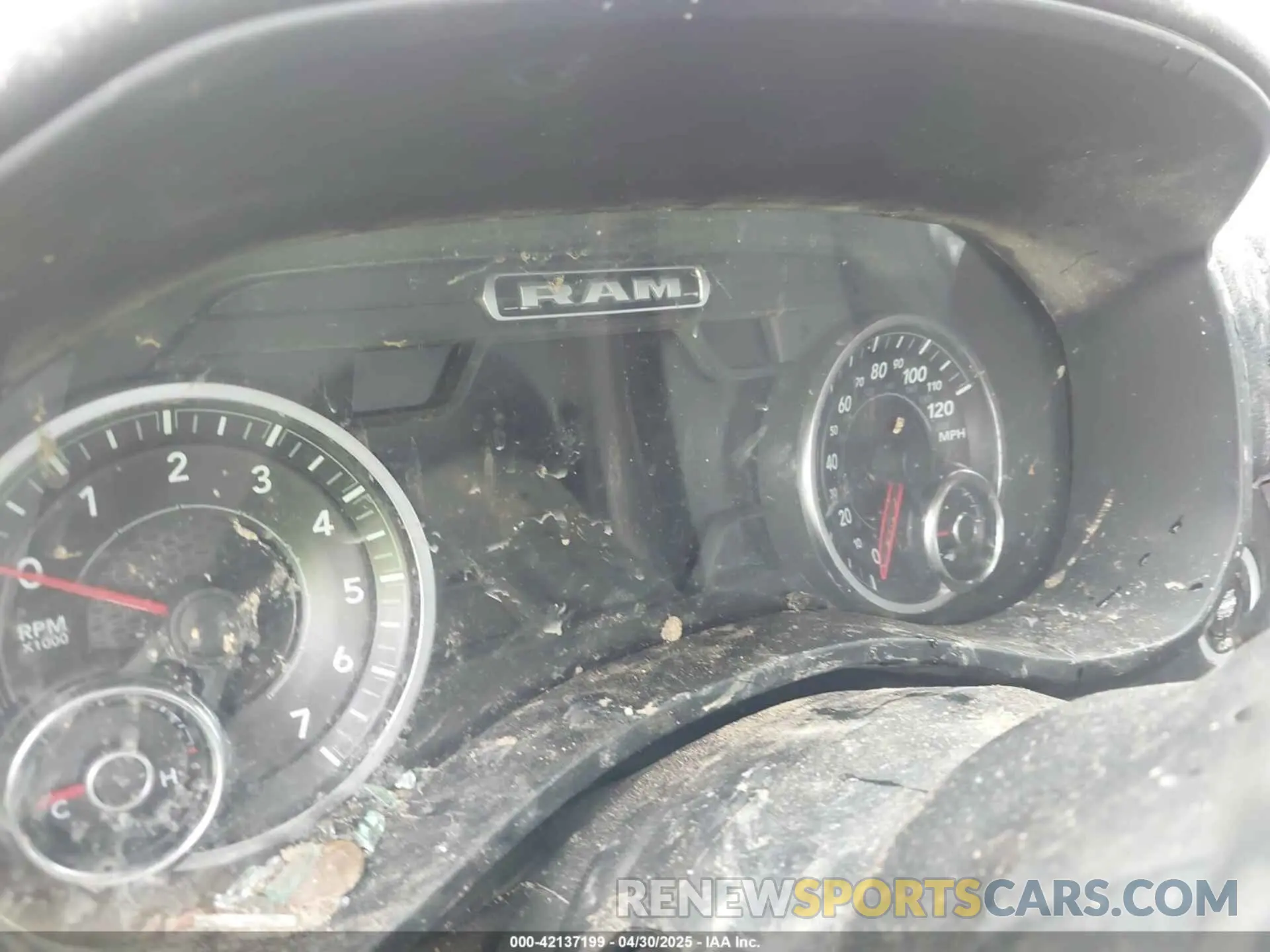 7 fotografías del automóvil dañado 1C6SRFFT9KN574273 RAM 1500 2019